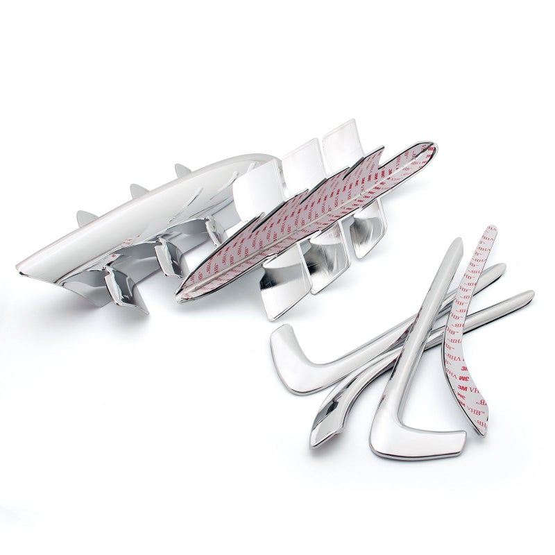 Artudatech Goldwing Chrome Fairing Premier Shark Gills Fit for Honda GL1800 2001-2011 - Image 1